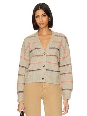 27 Miles Malibu Micaela Cardigan in Pewter
